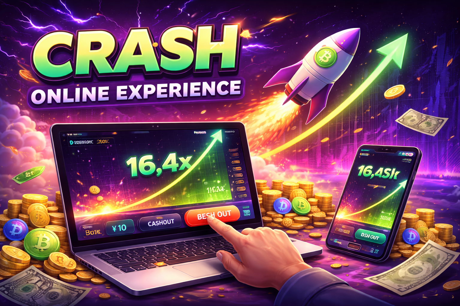 BC Game Crash Online Experience