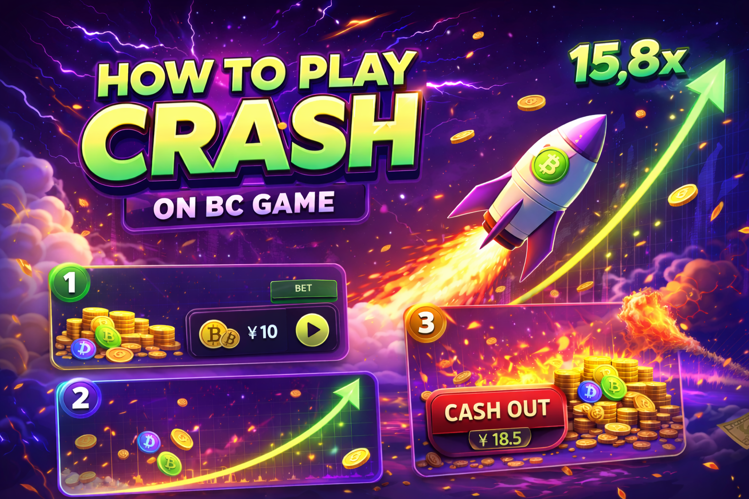 How to Play Crash on BC Game