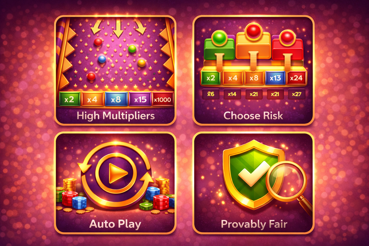 Key Gameplay Features of BC Game Plinko