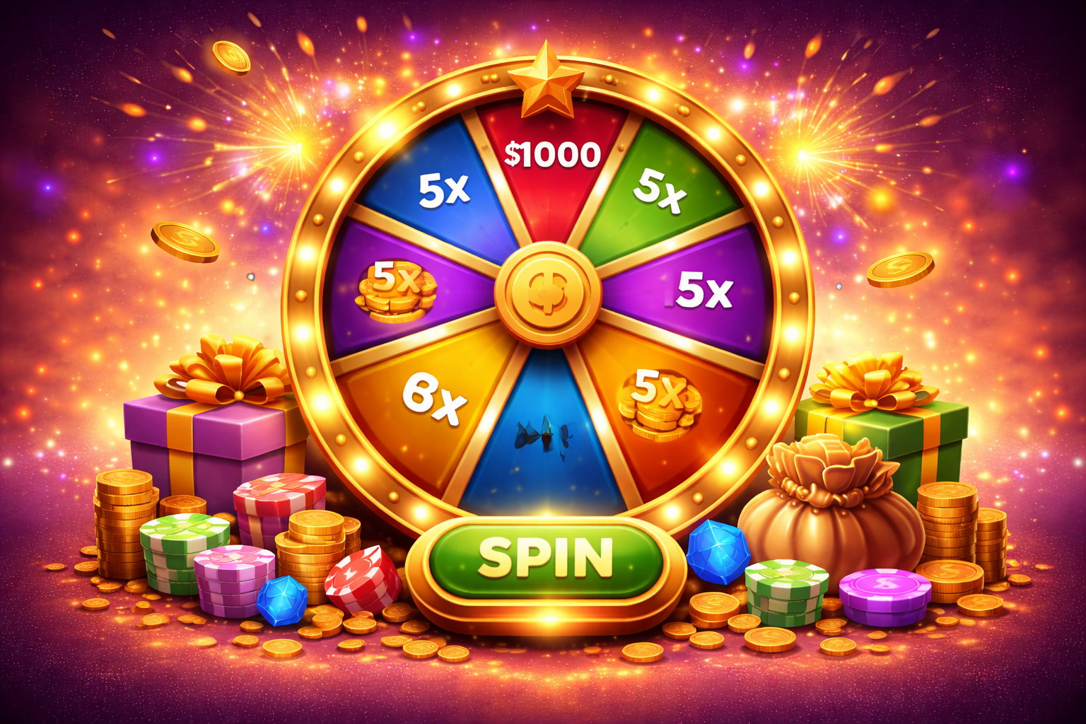 What is the BC Game Lucky Spin Feature?