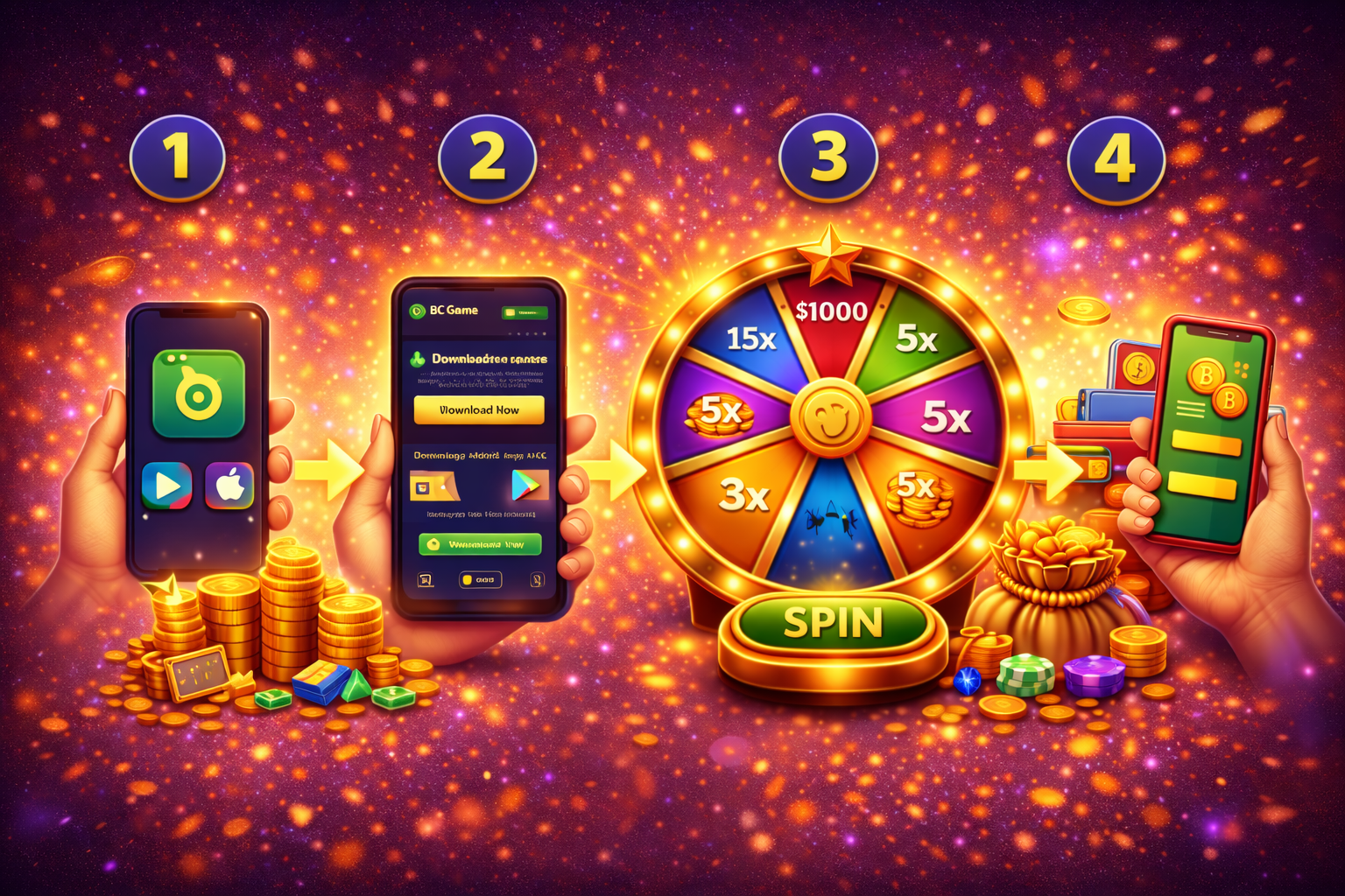 How to Activate & Use BC Game Lucky Spin (Step-by-Step)